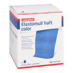 Elastomull haft color 10 cmx20 m Fixierbinde blau