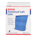 Elastomull haft color 10 cmx20 m Fixierbinde blau