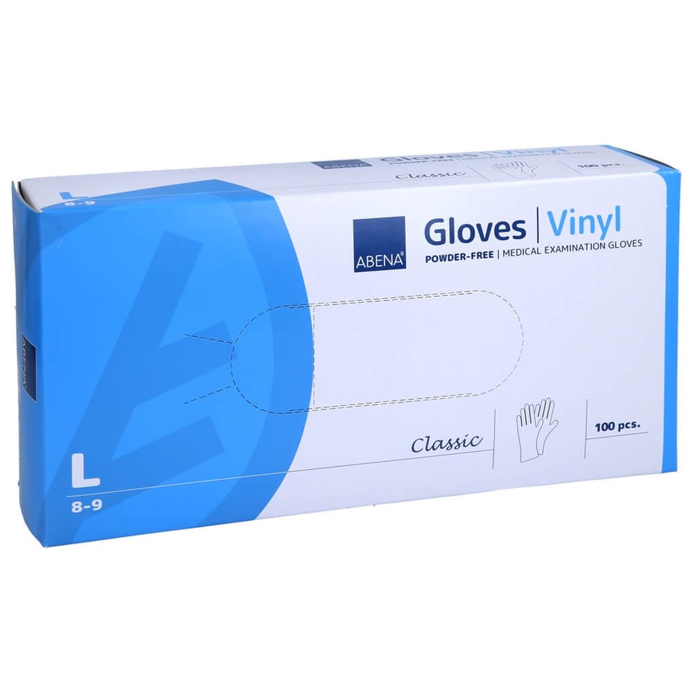 Vinyl Handschuhe puderfrei large