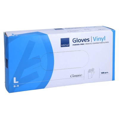 Vinyl Handschuhe puderfrei large