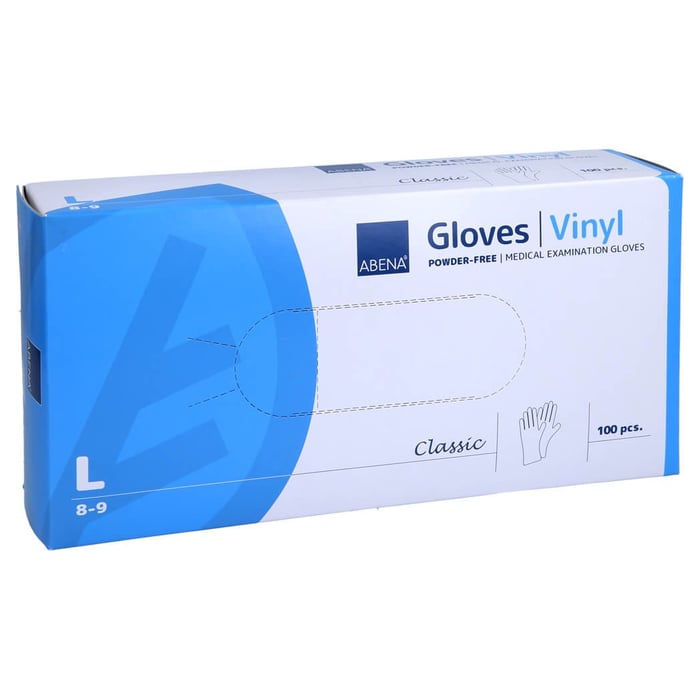 Vinyl Handschuhe puderfrei large