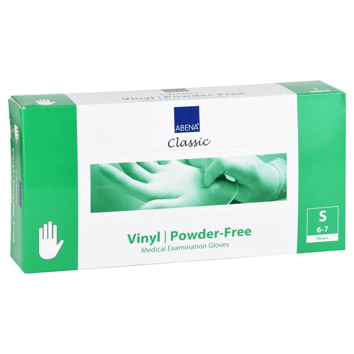 Vinyl Handschuhe puderfrei small