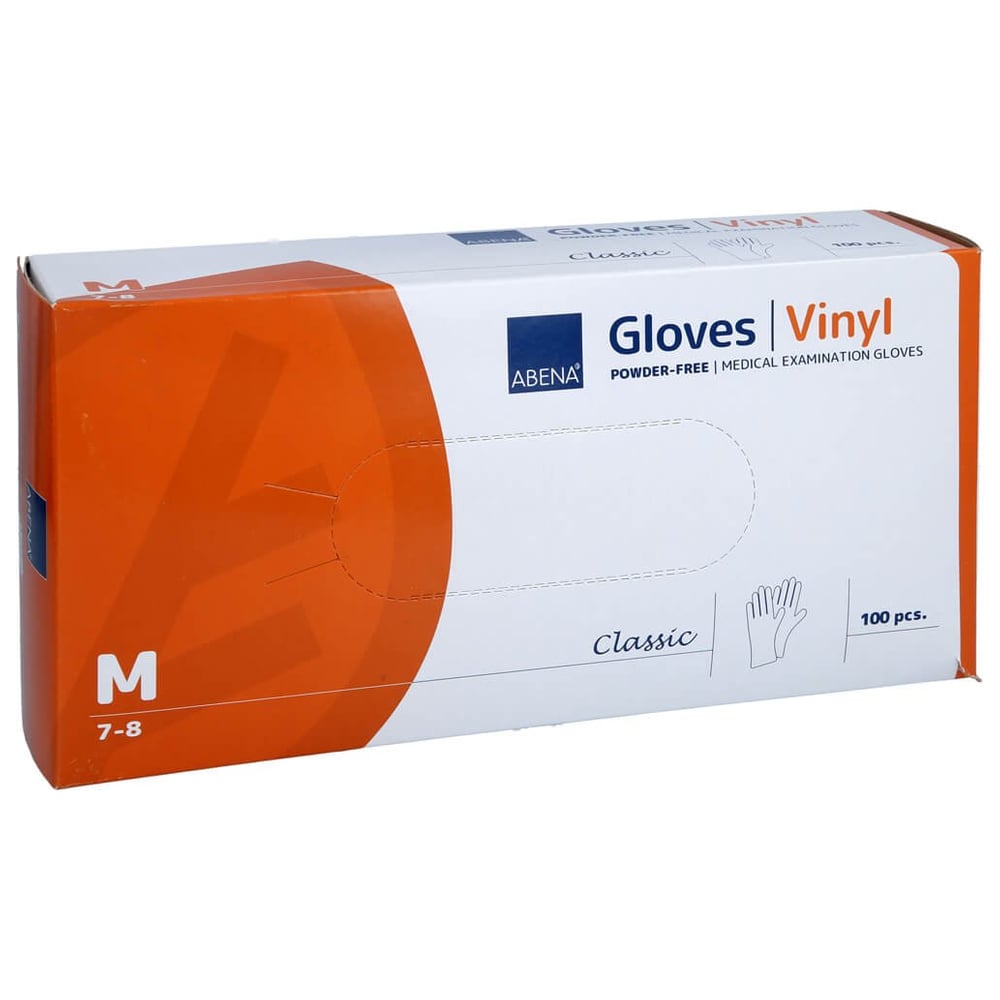 Vinyl Handschuhe puderfrei medium