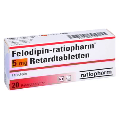 Felodipin-ratiopharm 5 mg