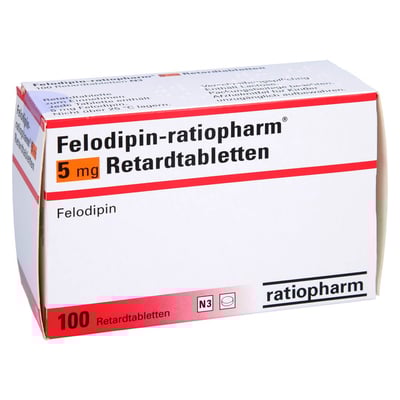 Felodipin-ratiopharm 5 mg