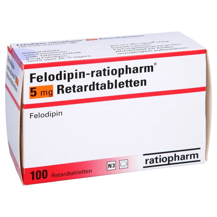 Felodipin-ratiopharm 5mg