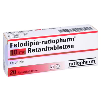 Felodipin-ratiopharm 10 mg