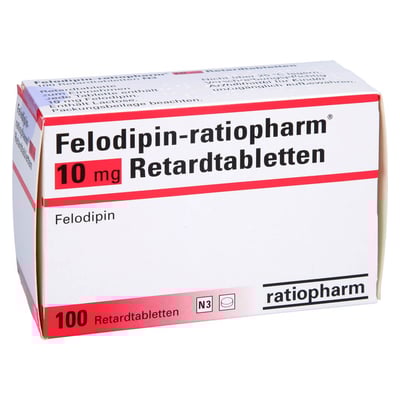 Felodipin-ratiopharm 10 mg