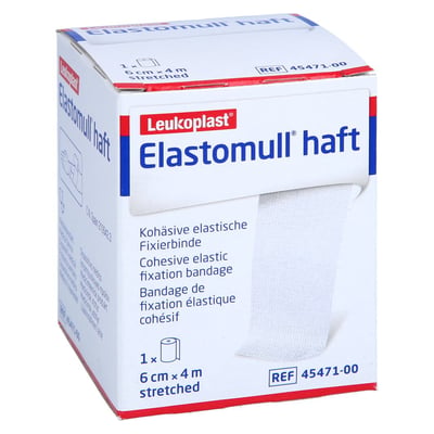 Elastomull haft 4m x 6 cm Produktbild 1