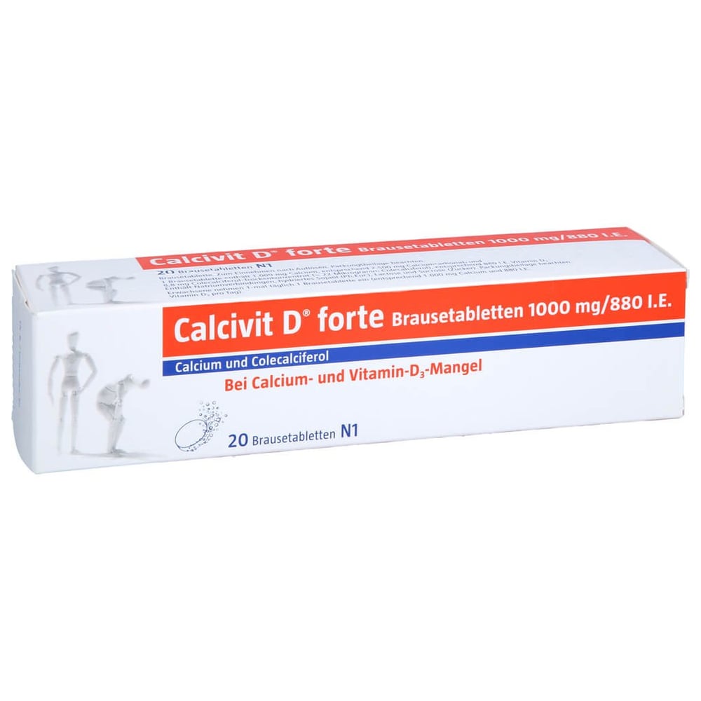 Calcivit D forte 1000 mg/880 I.E.
