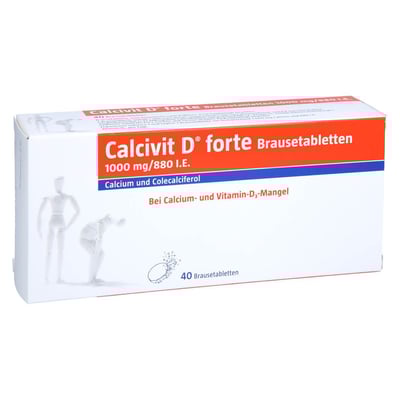 Calcivit D forte 1000 mg/880 I.E.