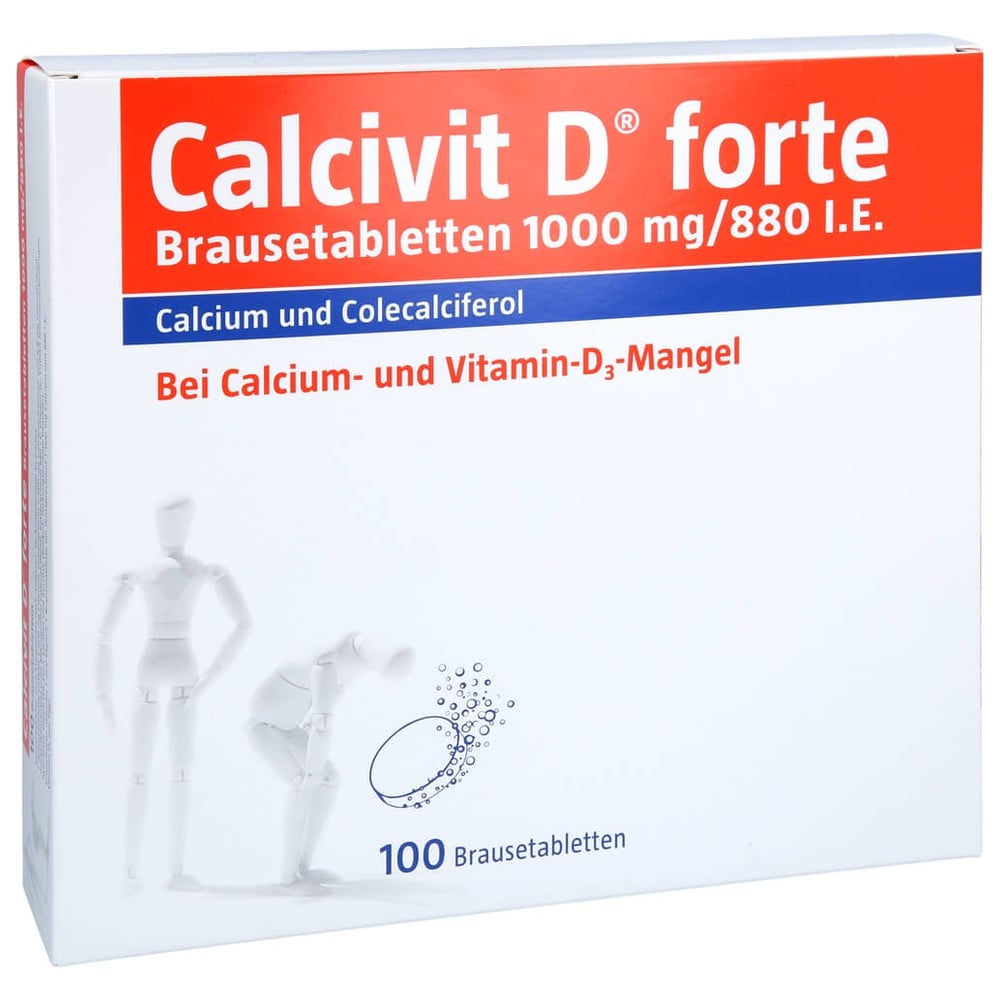 Calcivit D forte 1000 mg/880 I.E.