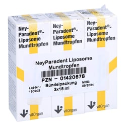 Neyparadent Liposome Mundtropfen