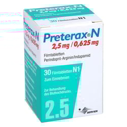 Preterax N 2,5 mg/0,625 mg