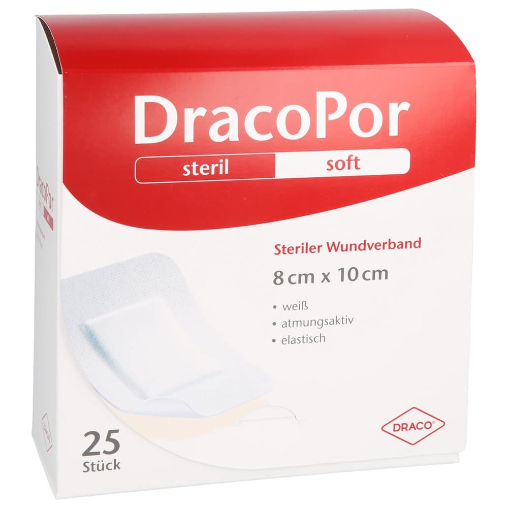 Dracopor Wundverband steril 10x8cm