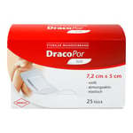 Dracopor Wundverband steril 7,2x5 cm