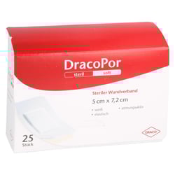 Dracopor Wundverband steril 7.2x5cm
