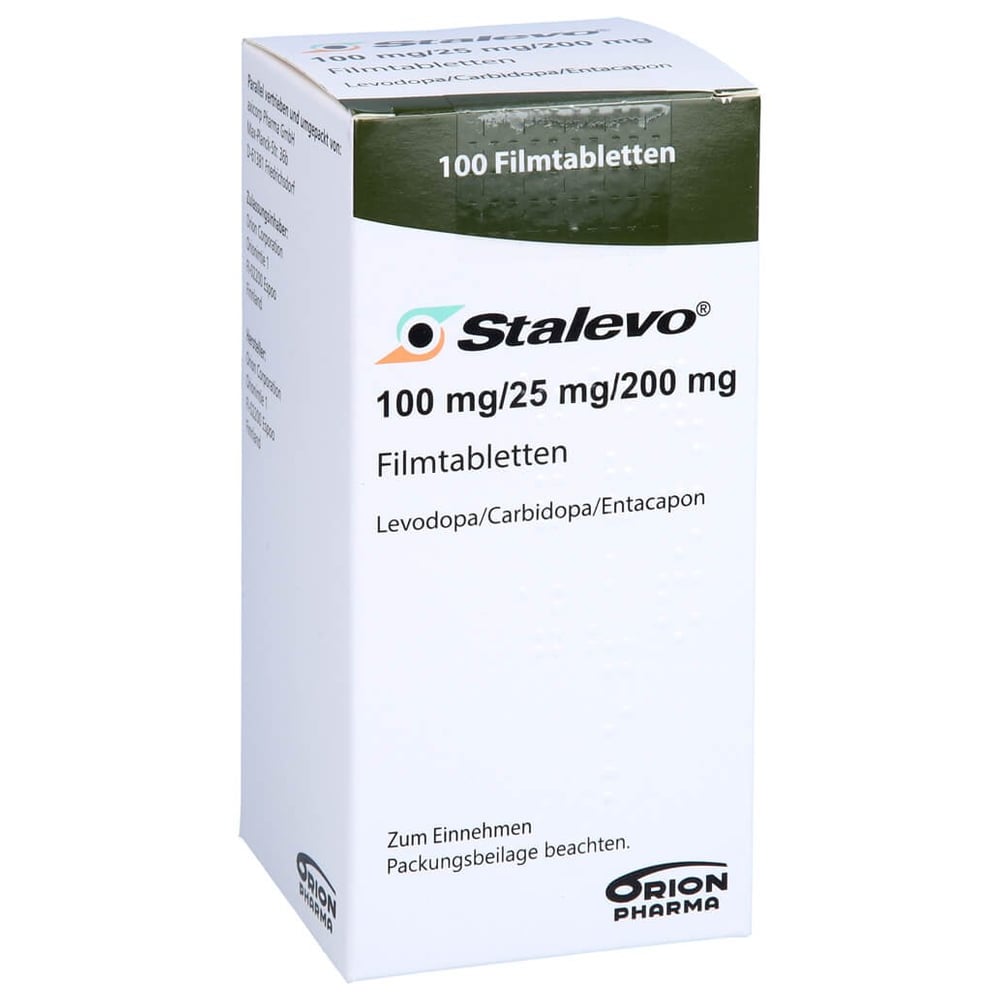 Stalevo 100 mg/25 mg/200 mg