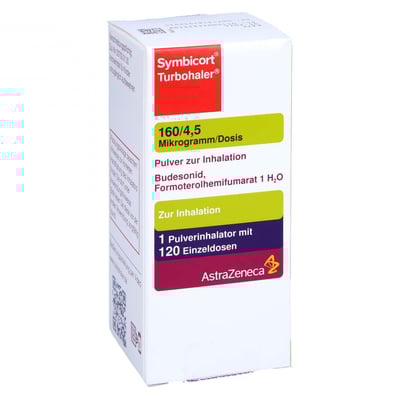 Symbicort Turbohaler 160/4,5 Mikrogramm/Dosis