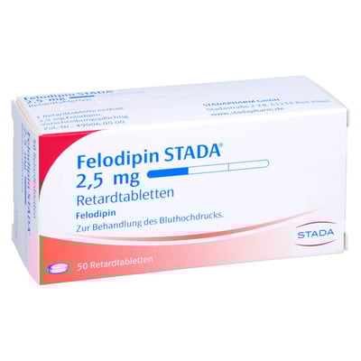 Felodipin STADA 2,5 mg retard