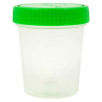 Urinbecher mit Schnappdeckel Dr. Junghans Medical