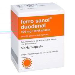 Ferro sanol duodenal 100 mg