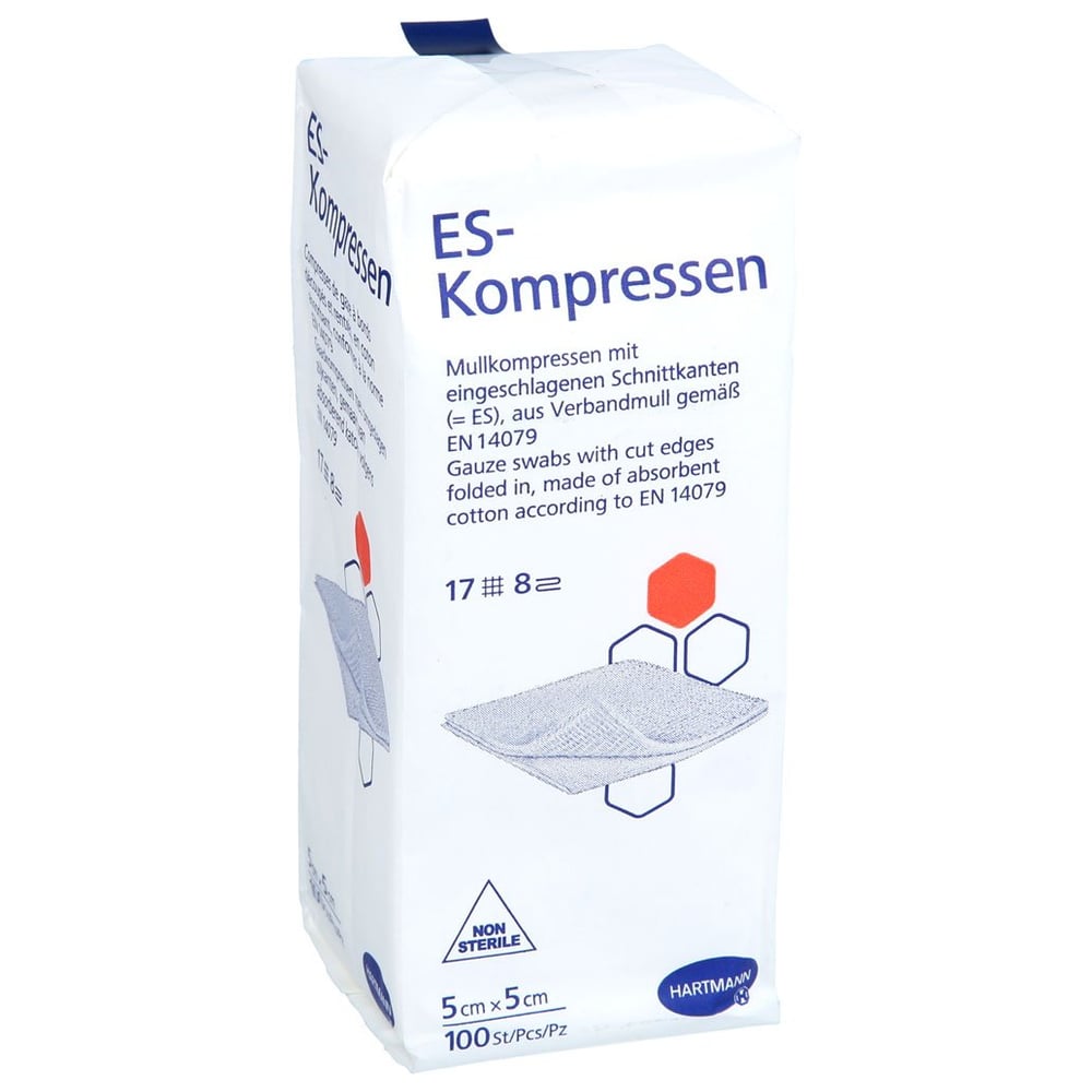 ES-Kompressen 5x5 cm 8fach unsteril