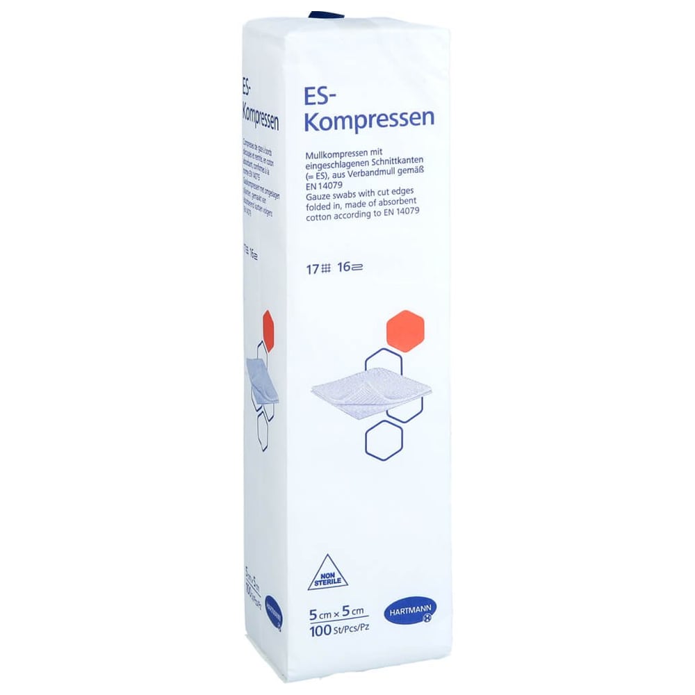 ES-Kompressen unsteril 5x5 cm 16fach