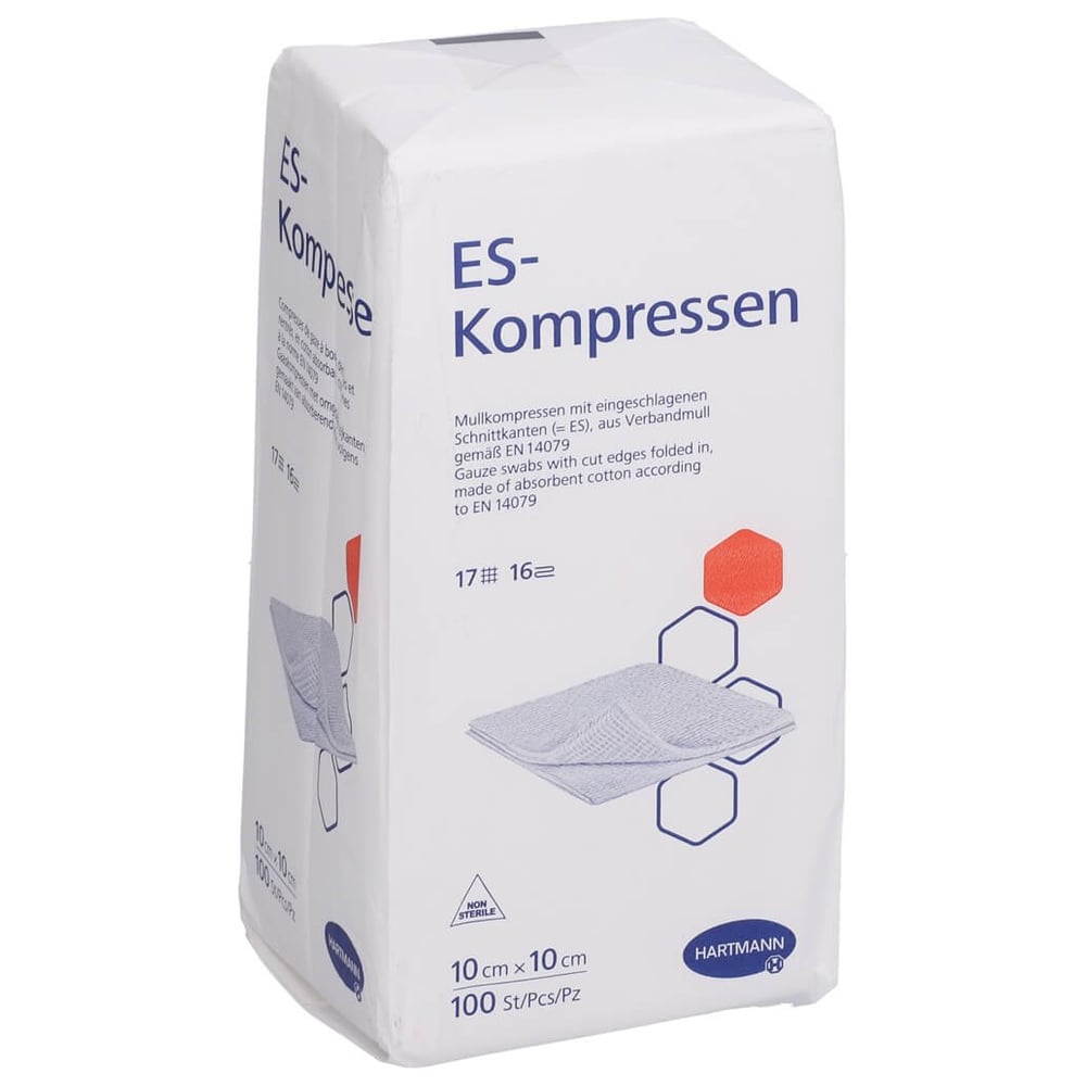 ES-Kompressen unsteril 10x10 cm 16fach