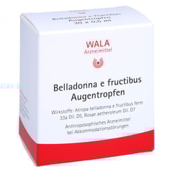 Belladonna e fructibus Augentropfen