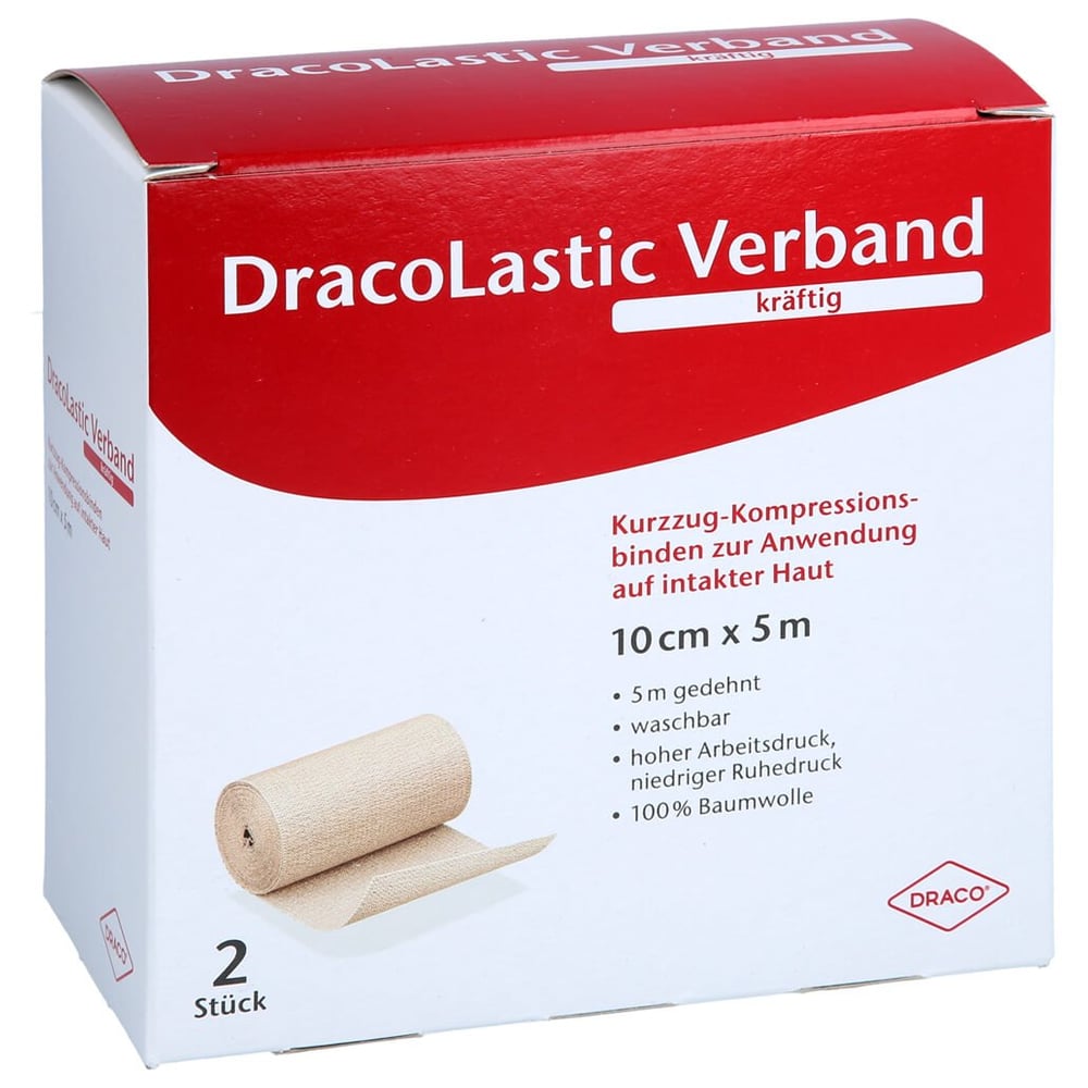 Dracolastic Verband kr ftig 10 cm Doppelpackung