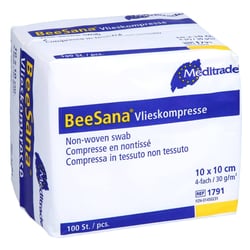 Vlieskompressen unsteril 10x10cm 4fach 30g