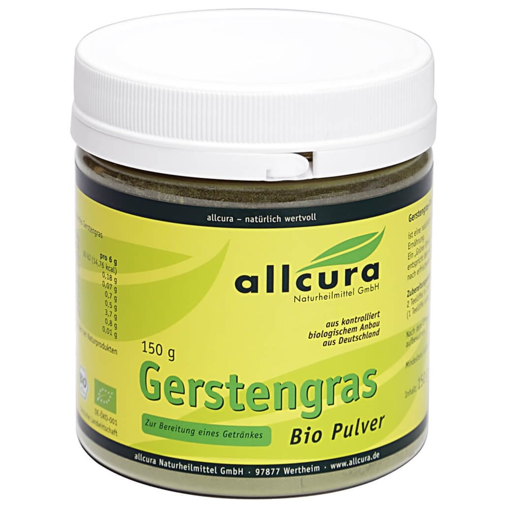 Gerstengraspulver Kontrl. Biologischer Anbau