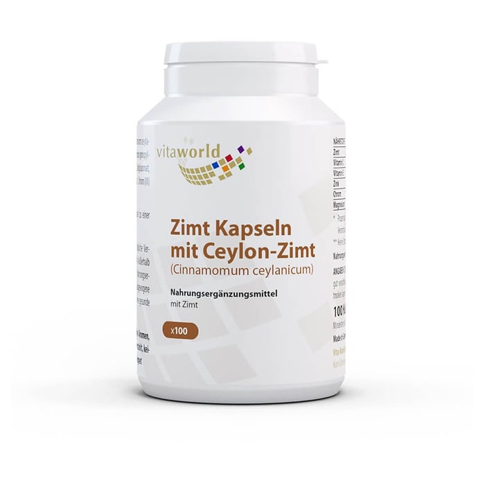 Zimt 500mg + Zink + Chrom