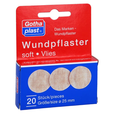 Gothaplast Wundpflaster soft/Vlies 2,5 cm Produktbild 1