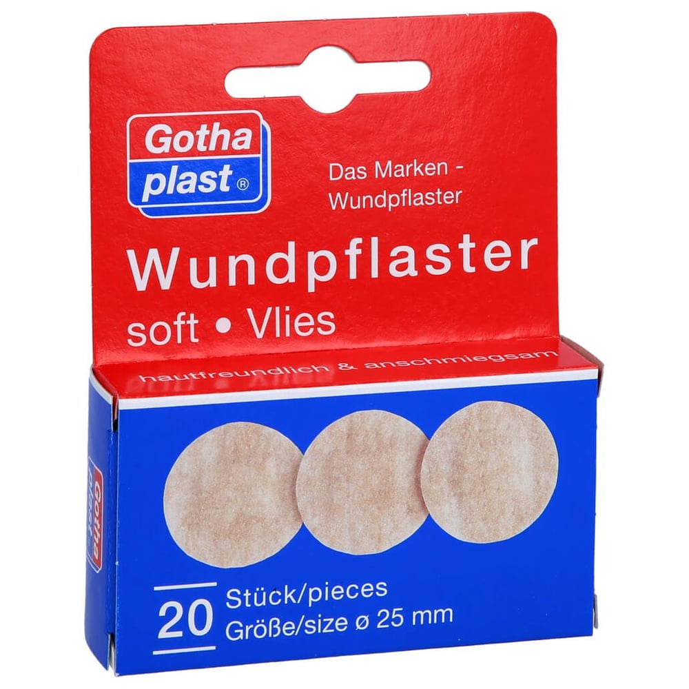 Gothaplast Wundpflaster soft/Vlies 2.5cm