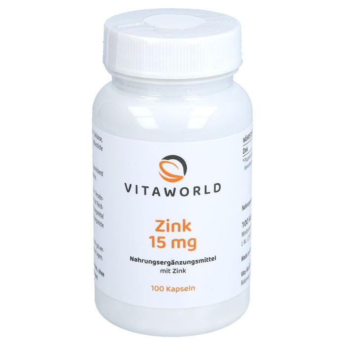 Zink 15mg Zinkgluconat