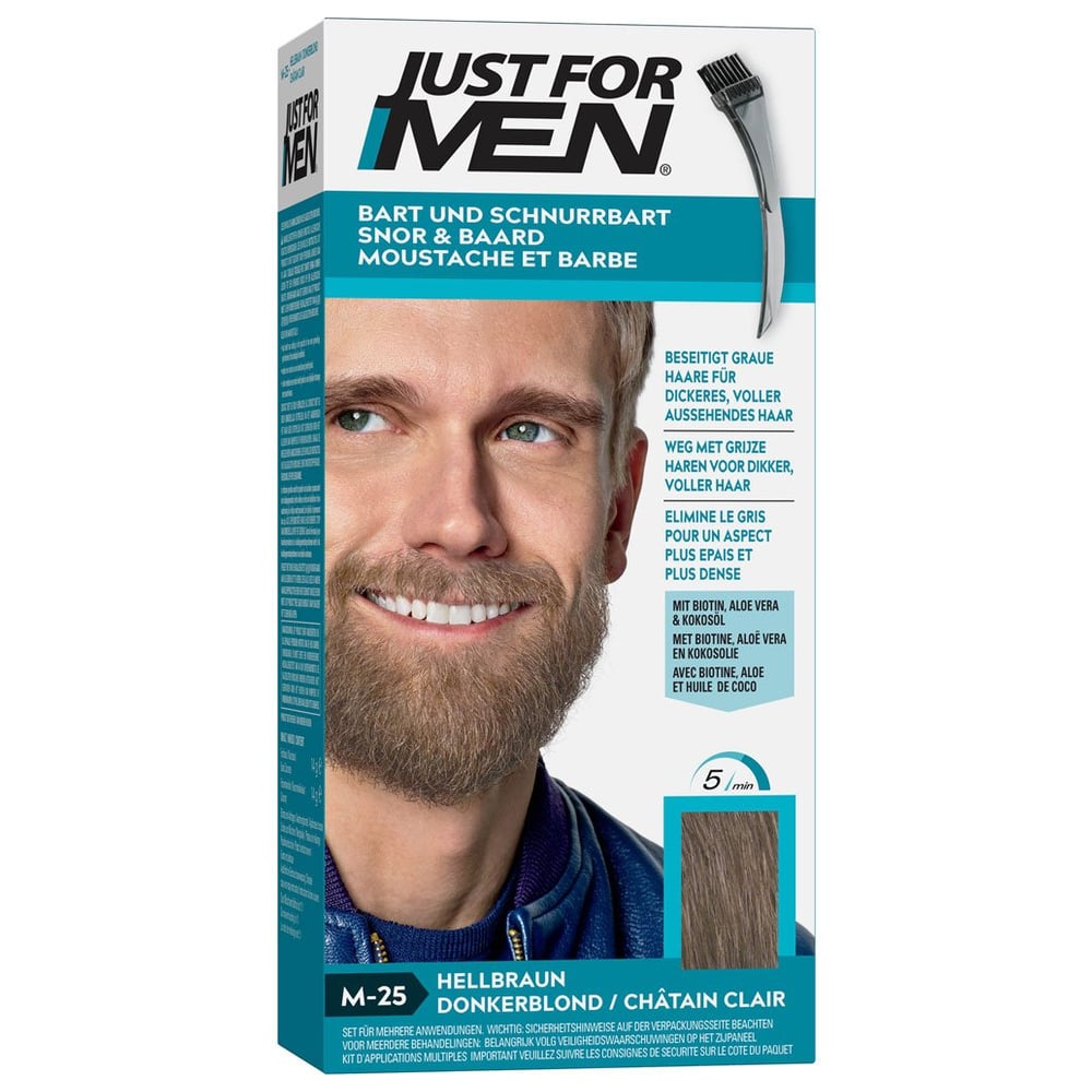 Just for men Brush in Color Gel hellbraun