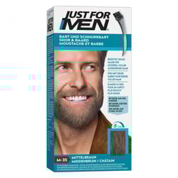 Just for men Brush in Color Gel mittelbraun