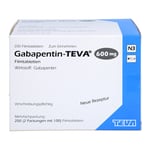 Gabapentin-TEVA 600 mg Produktbild 2