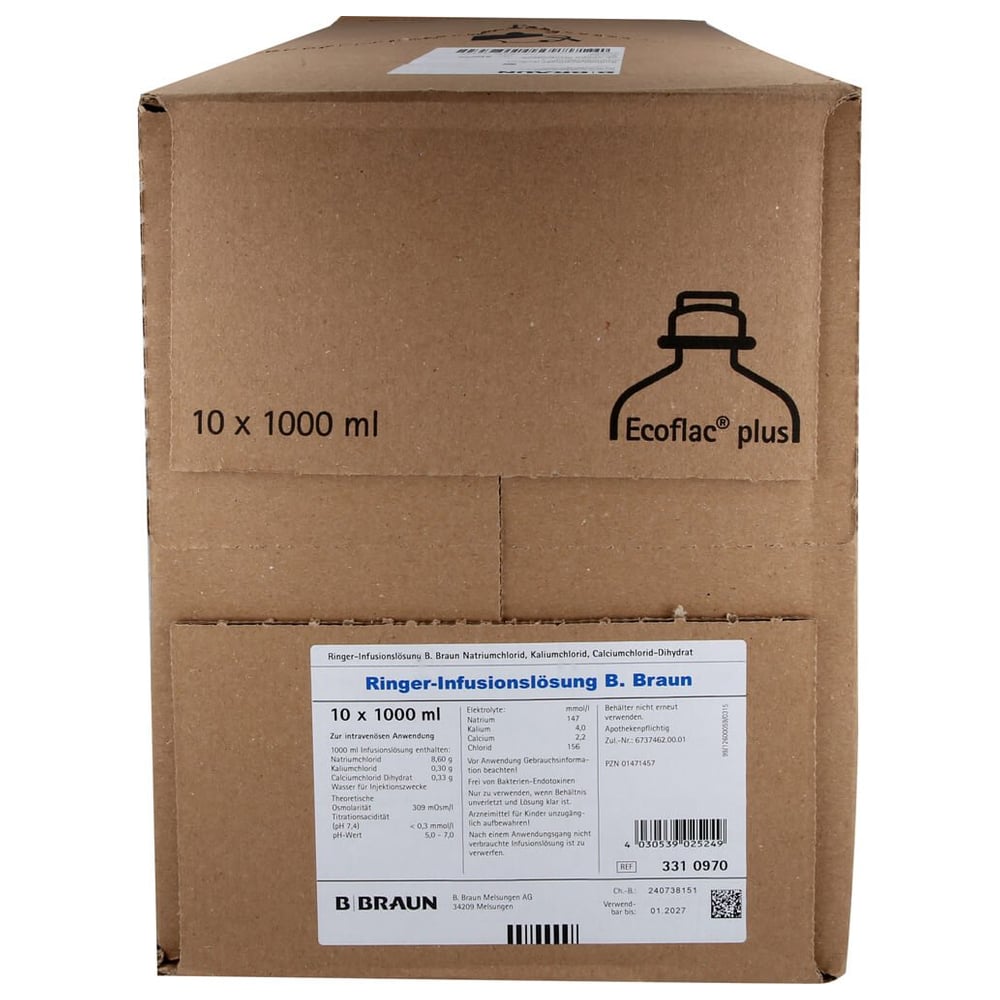 Ringer Lösung B.Braun Ecoflac Plus