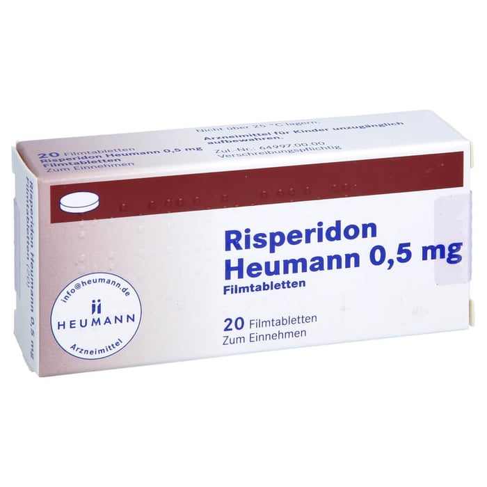 Risperidon Heumann 0,5mg