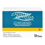 Zaditen ophtha sine 0,25 mg/ml Augentropfen