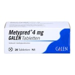 Metypred 4 mg Galen Produktbild 2