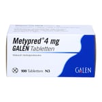 Metypred 4 mg Galen Produktbild 2