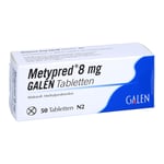 Metypred 8 mg Galen Produktbild 1