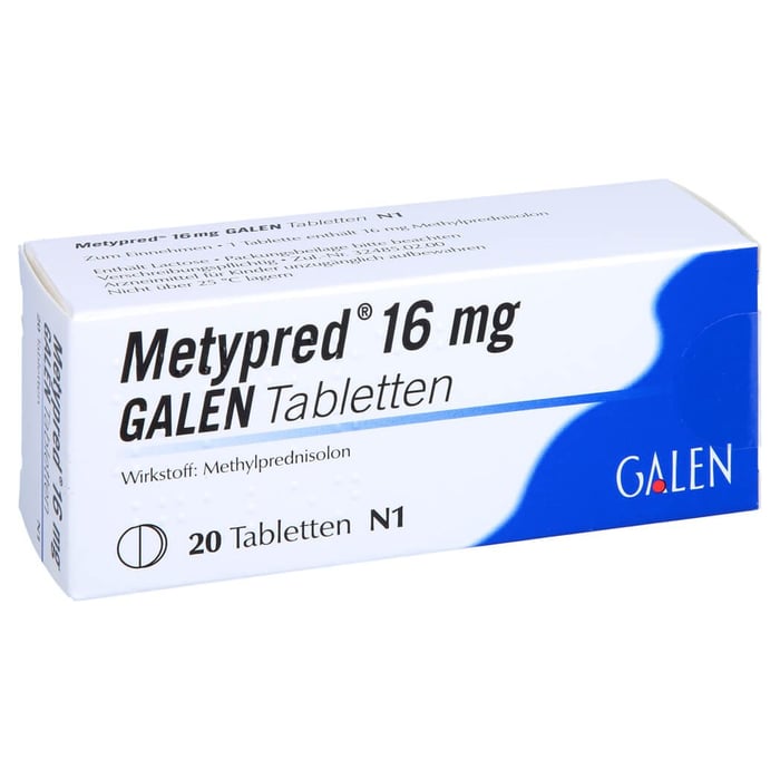 Metypred 16mg GALEN