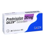 Prednisolon 20 mg Galen Produktbild 1