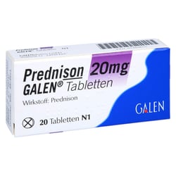 Prednison 20 mg GALEN
