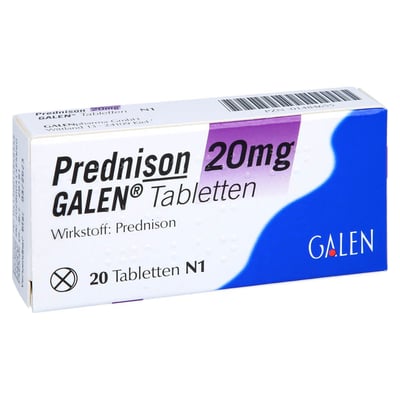 Prednison 20 mg GALEN
